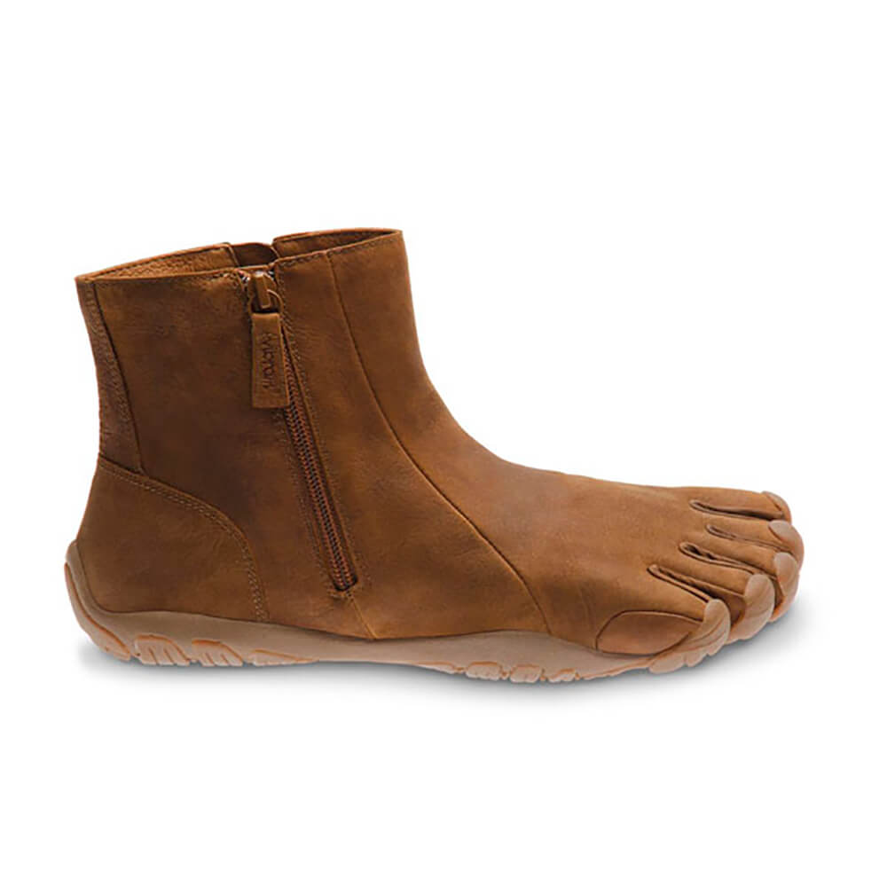 vibram leather boots