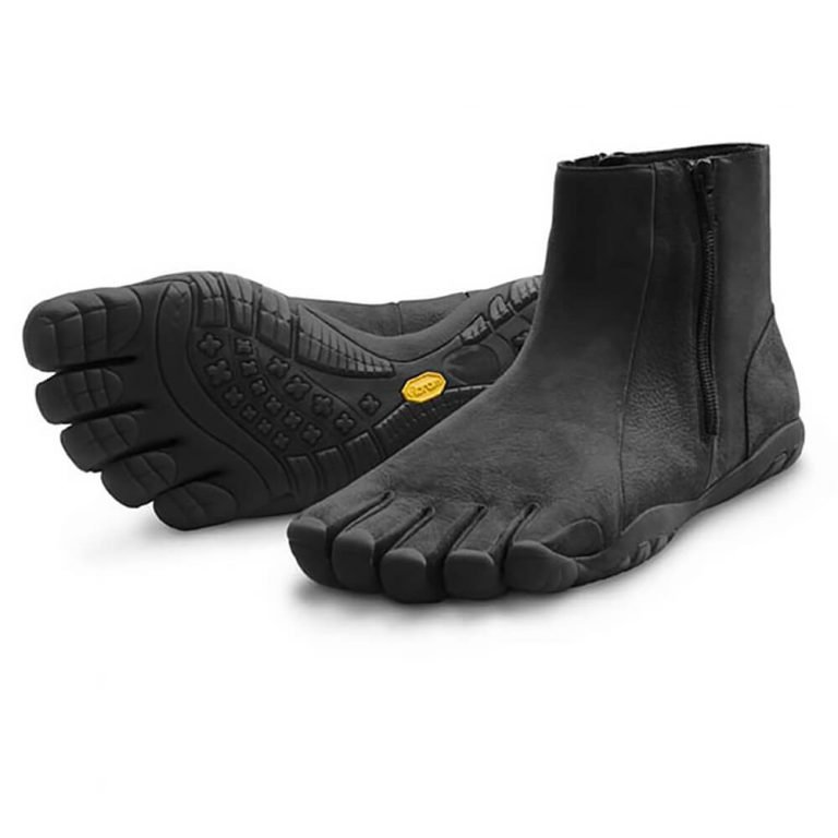 Vibram Fivefingers Bormio Women's Leather Shoes W598 Black