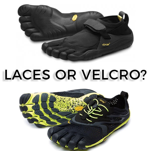 replace laces with velcro