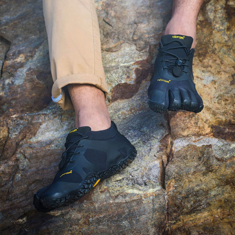 Vibram Men's V-Alpha Outdoor Hiking Shoes Trail 5 Fingers Mega Grip Trainers 
