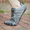 Vibram Fivefingers V TRAIL Mens Trail Running Shoes action